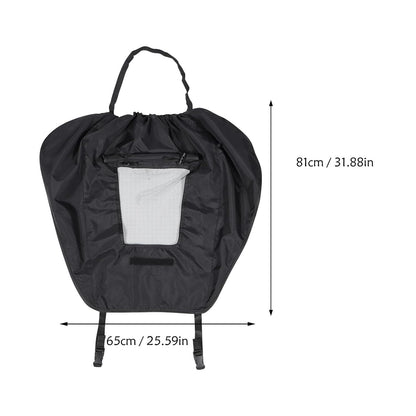 Stroller Sun Shade Cover with Breathable Elastic Straps for Lightweight Rain Protection for Outdoor Use Fit Pram Accessory