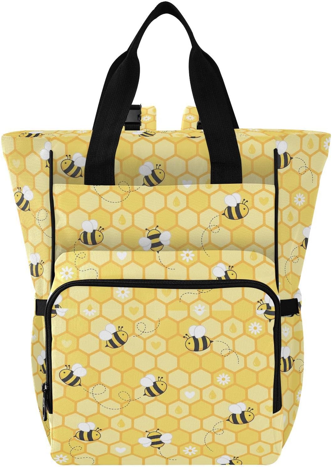 Leopard Light Gray Diaper Bag Backpack Insulated Pockets Organizer Bag Diaper Backpack for Boy Girl Unisex Baby Women Travel - Colors B
