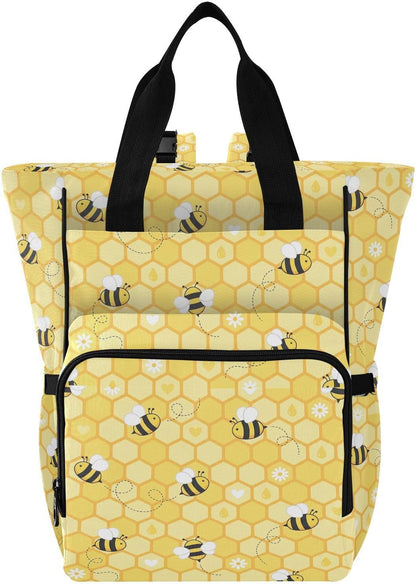 Leopard Light Gray Diaper Bag Backpack Insulated Pockets Organizer Bag Diaper Backpack for Boy Girl Unisex Baby Women Travel - Colors B