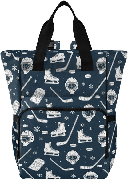 Leopard Light Gray Diaper Bag Backpack Insulated Pockets Organizer Bag Diaper Backpack for Boy Girl Unisex Baby Women Travel - Colors B