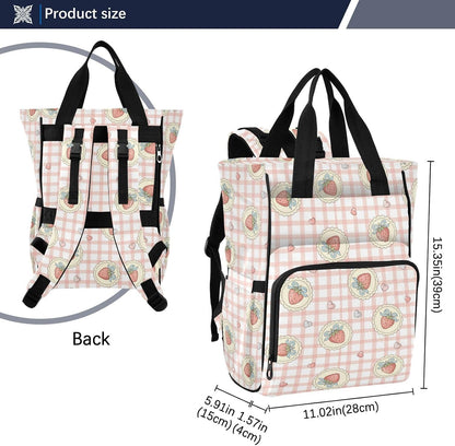 Leopard Light Gray Diaper Bag Backpack Insulated Pockets Organizer Bag Diaper Backpack for Boy Girl Unisex Baby Women Travel - Colors B