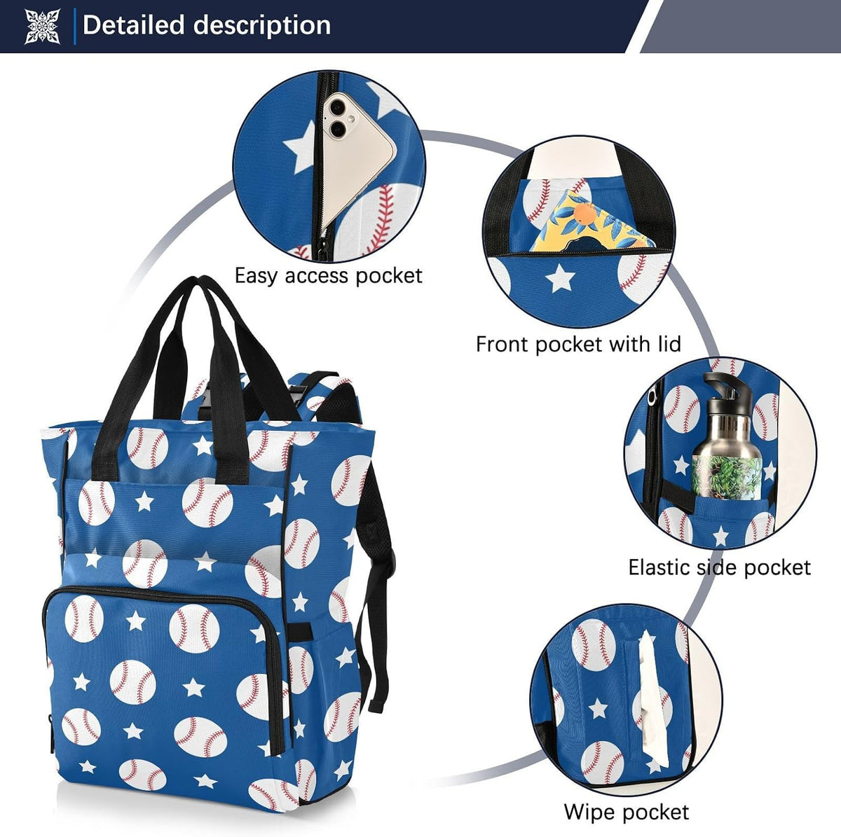 Leopard Light Gray Diaper Bag Backpack Insulated Pockets Organizer Bag Diaper Backpack for Boy Girl Unisex Baby Women Travel - Colors B