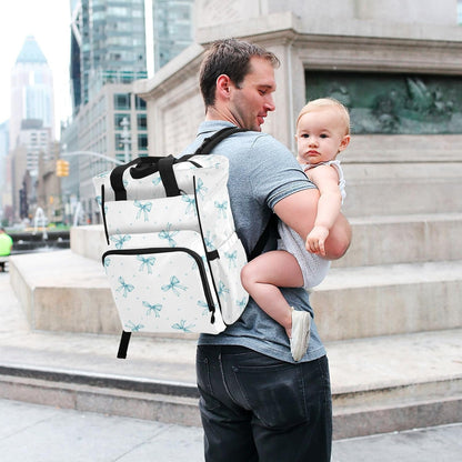 Leopard Light Gray Diaper Bag Backpack Insulated Pockets Organizer Bag Diaper Backpack for Boy Girl Unisex Baby Women Travel - Colors B
