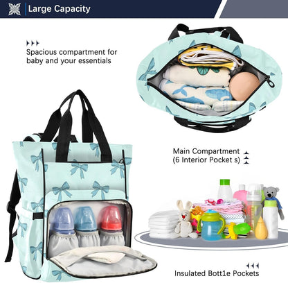Leopard Light Gray Diaper Bag Backpack Insulated Pockets Organizer Bag Diaper Backpack for Boy Girl Unisex Baby Women Travel - Colors B