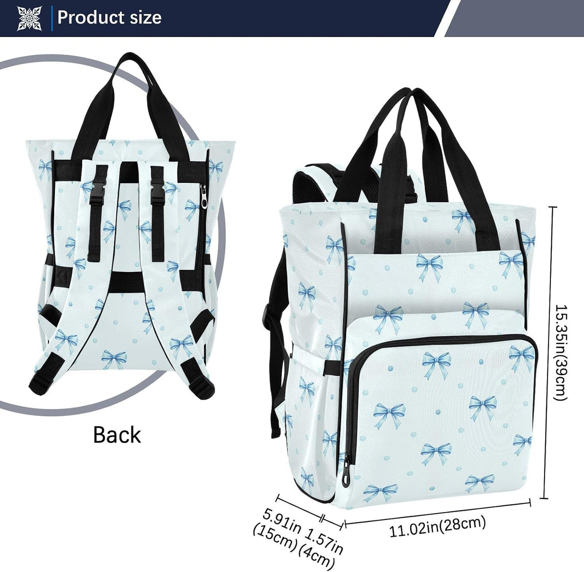 Leopard Light Gray Diaper Bag Backpack Insulated Pockets Organizer Bag Diaper Backpack for Boy Girl Unisex Baby Women Travel - Colors B