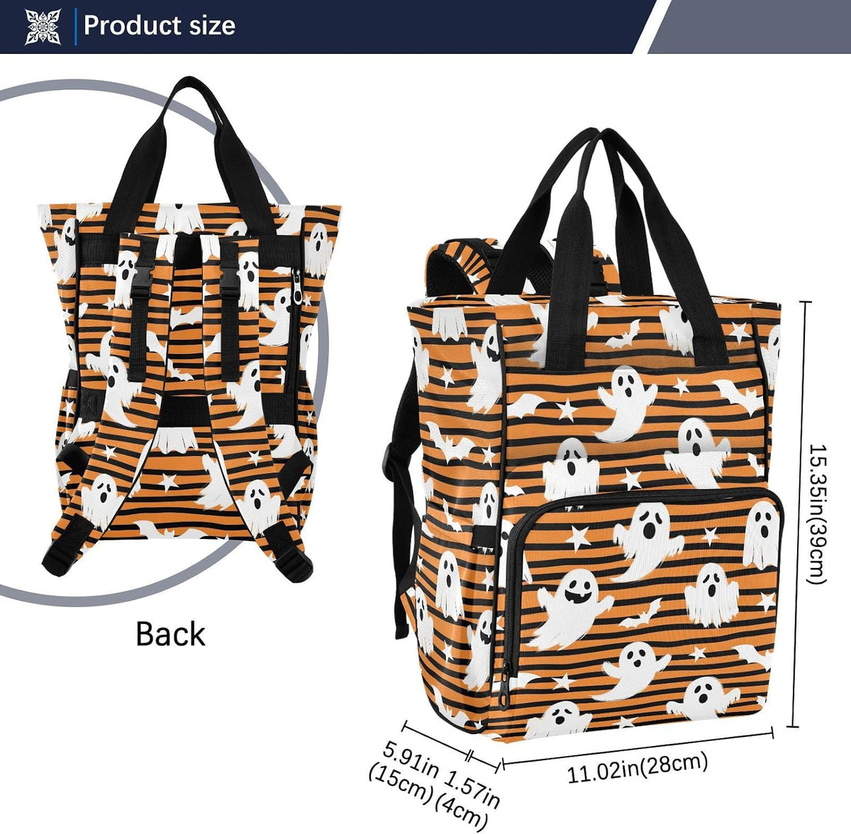 Leopard Light Gray Diaper Bag Backpack Insulated Pockets Organizer Bag Diaper Backpack for Boy Girl Unisex Baby Women Travel - Colors B
