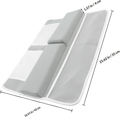 Kneeler and Rest Pad Cloth Padded Mat for Bathtub