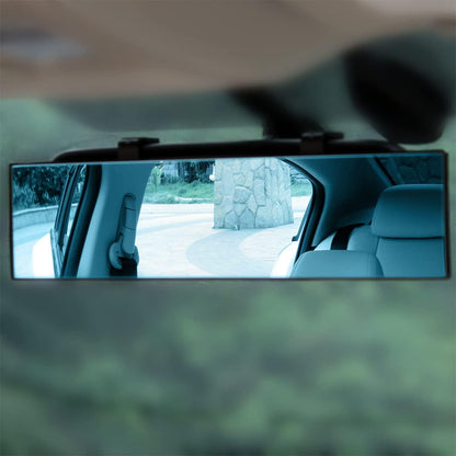 12 Inch Panoramic Car Rearview Mirror, White