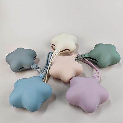 Compact Silicone Storage Case Lightweight and Portable Organiser Box for Soothing Container Box Silicone Holder