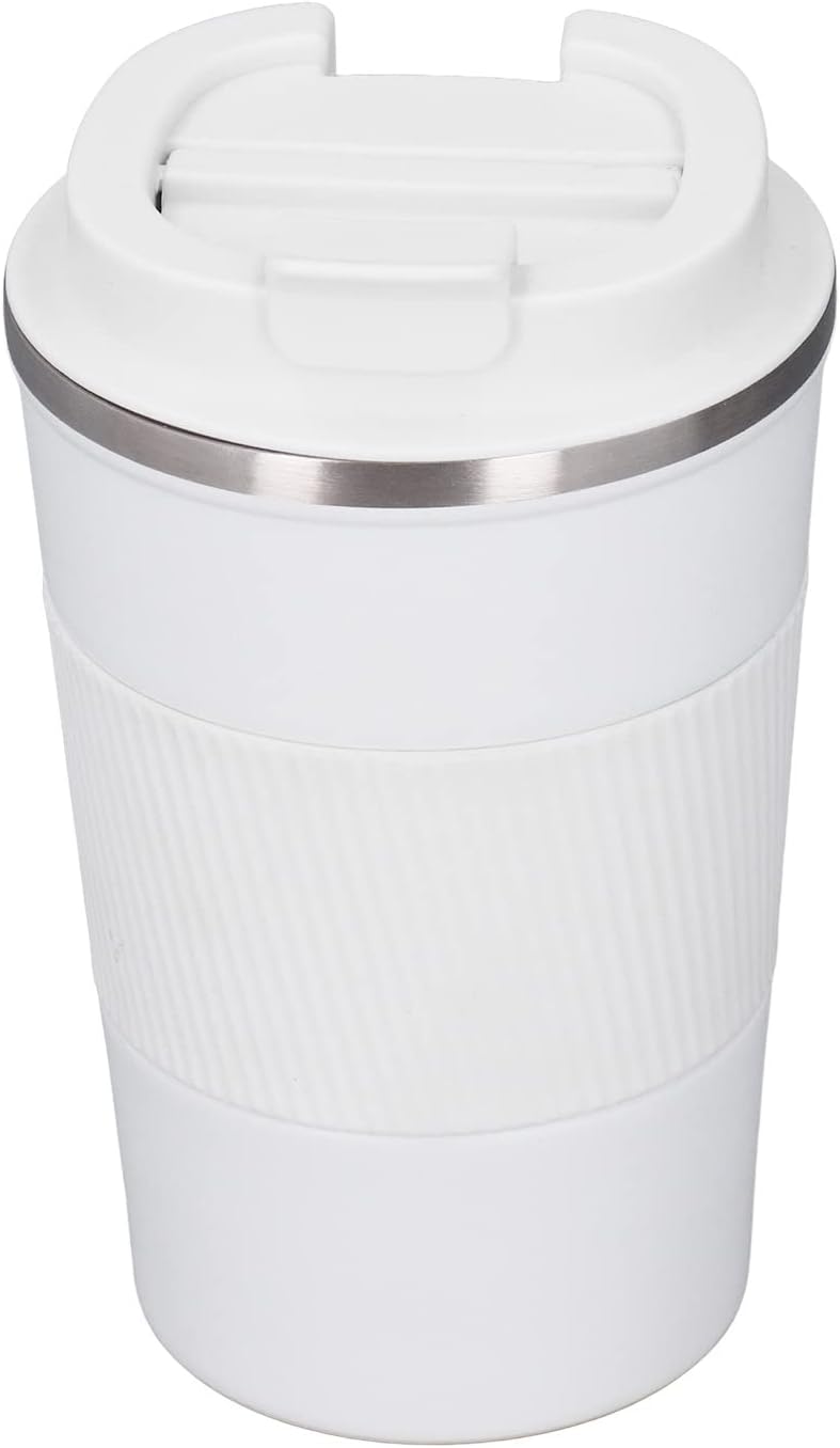 Insulated Coffee Mug Stainless Steel Leak Proof Travel Cup with Lid for Daily Use and Commuting (380ml)