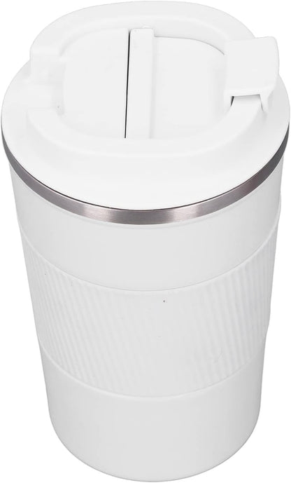 Insulated Coffee Mug Stainless Steel Leak Proof Travel Cup with Lid for Daily Use and Commuting (380ml)