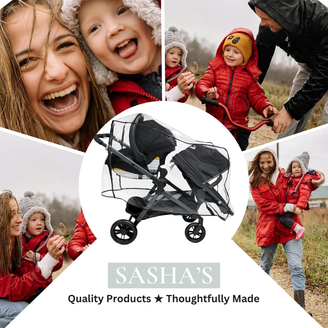 Rain Cover for the Evenflo Pivot Xpand Stroller (Stroller Not Included)