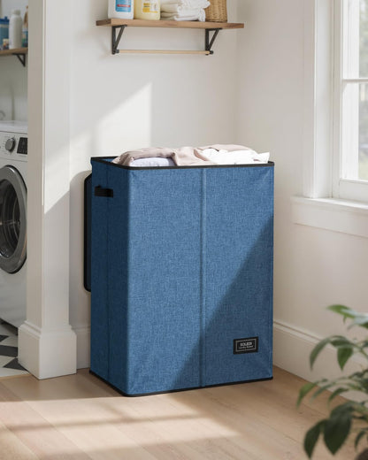 100L Laundry Hamper with Lid, Large Collapsible Laundry Basket