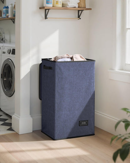 100L Laundry Hamper with Lid, Large Collapsible Laundry Basket