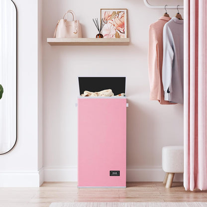 100L Laundry Hamper with Lid, Large Collapsible Laundry Basket