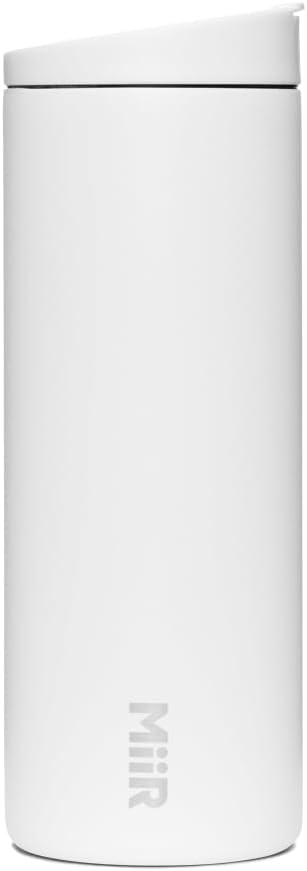 Flip Traveler 16oz - Double-Wall Vacuum Insulated with Leakproof Flip Lid, BPA-Free Stainless Steel Construction, Insulated Tumbler for Hot or Cold Drinks