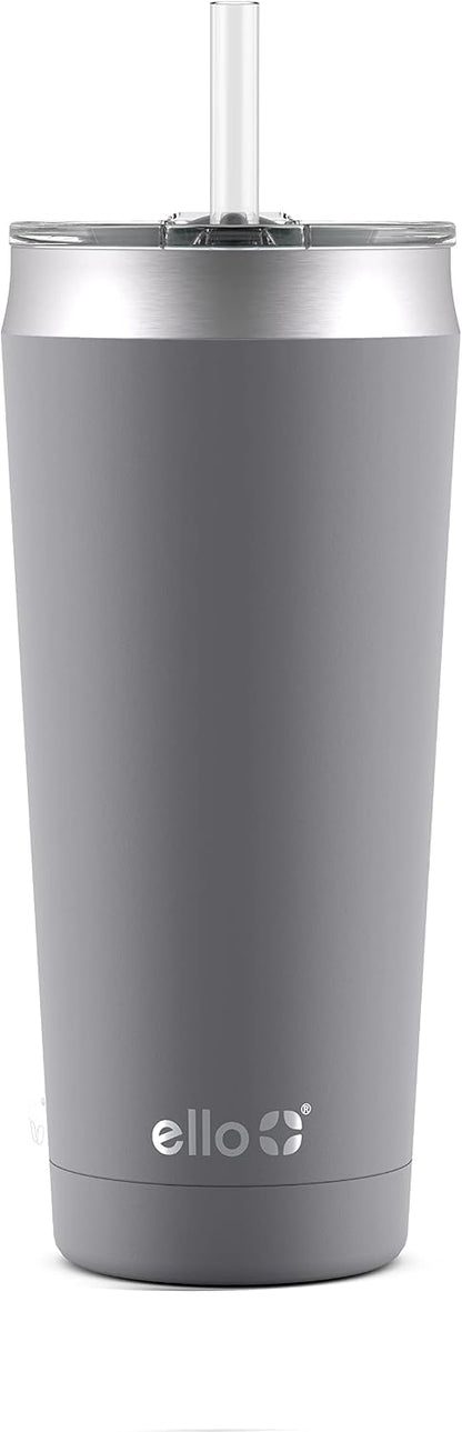 Beacon Vacuum Insulated Stainless Steel Tumbler with Slider Lid and Optional Straw