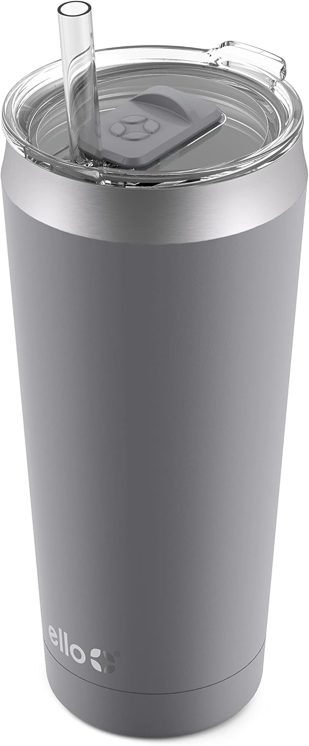 Beacon Vacuum Insulated Stainless Steel Tumbler with Slider Lid and Optional Straw