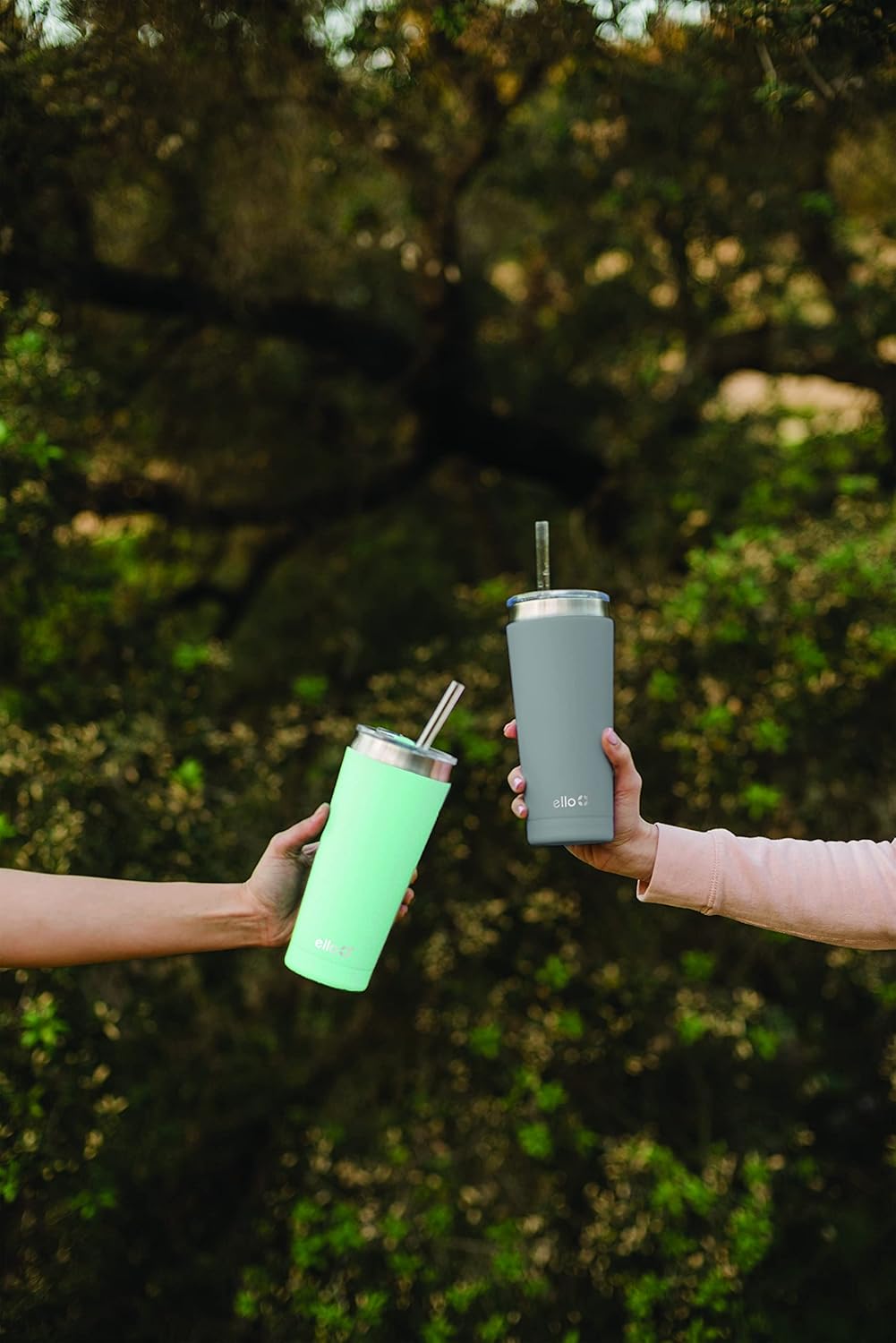 Beacon Vacuum Insulated Stainless Steel Tumbler with Slider Lid and Optional Straw