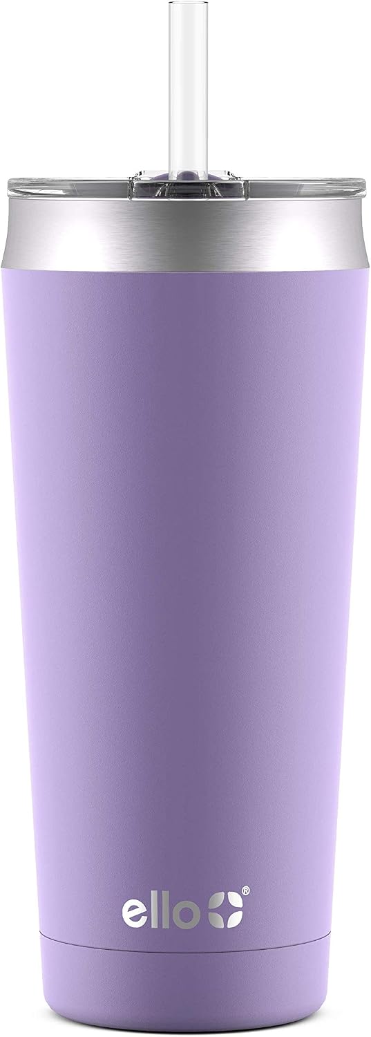 Beacon Vacuum Insulated Stainless Steel Tumbler with Slider Lid and Optional Straw