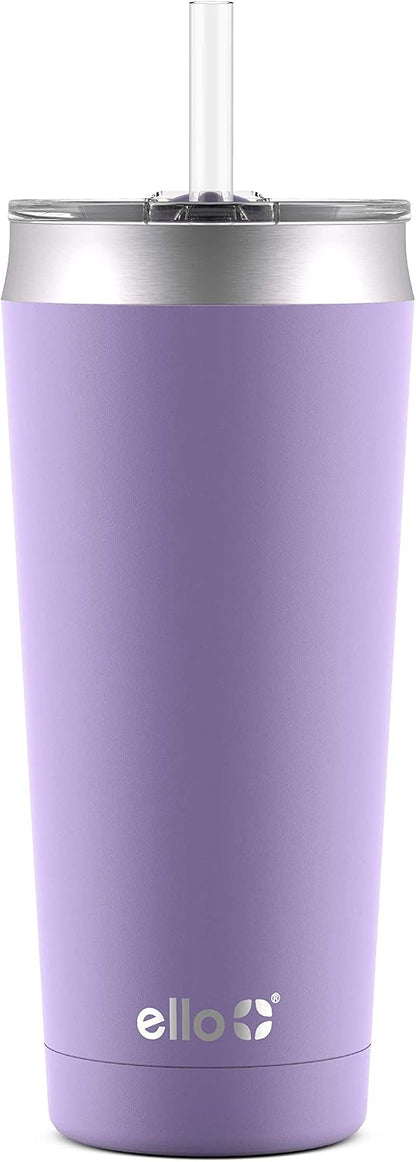 Beacon Vacuum Insulated Stainless Steel Tumbler with Slider Lid and Optional Straw