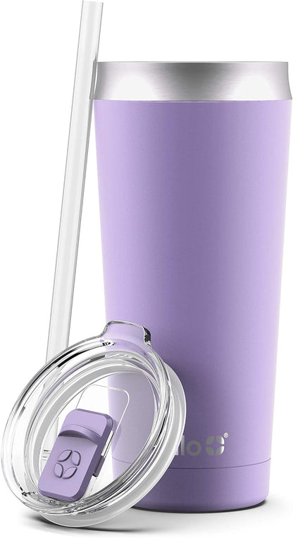 Beacon Vacuum Insulated Stainless Steel Tumbler with Slider Lid and Optional Straw