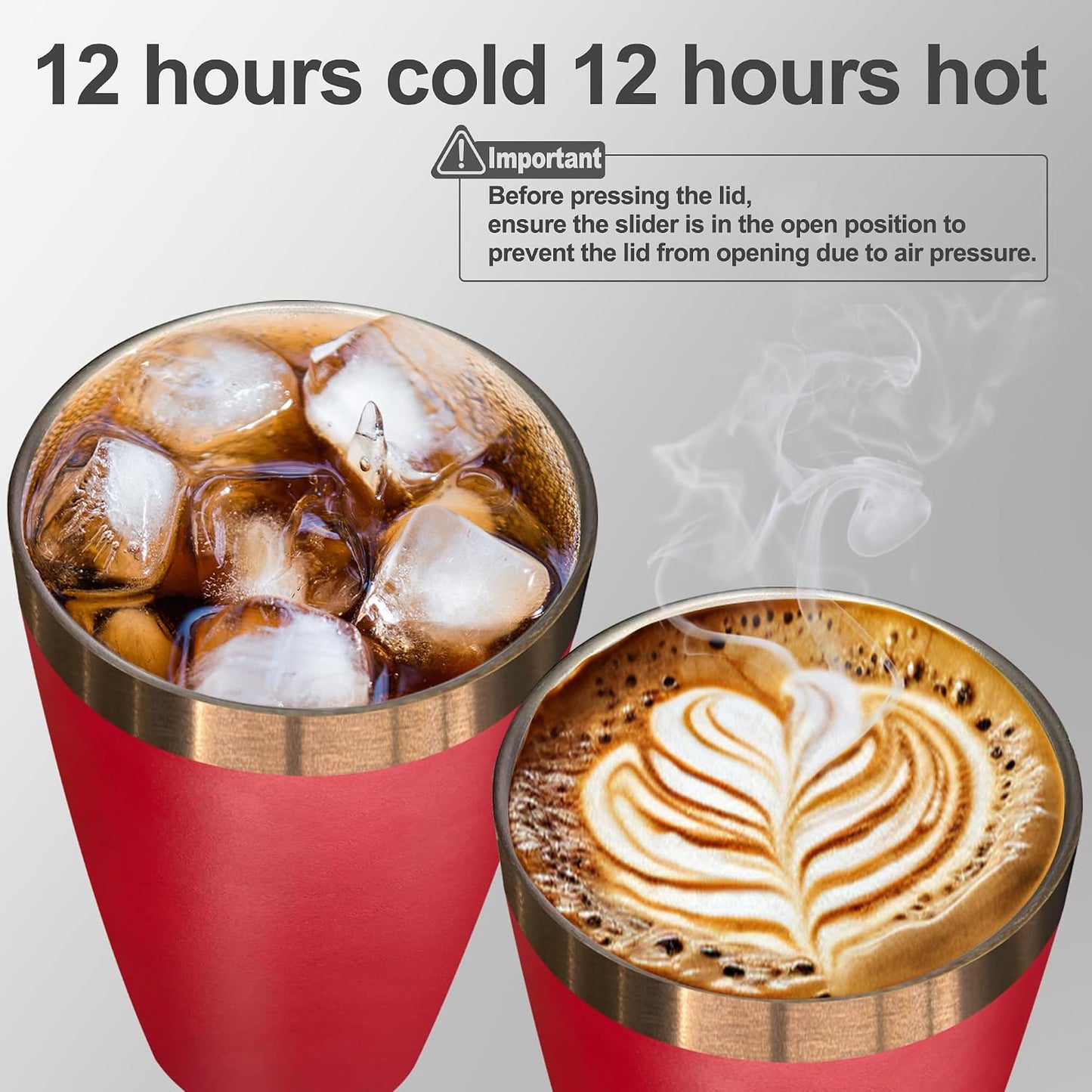 10 oz Insulated Coffee Tumbler Travel Coffee Mug（Black） | Double Wall Vacuum Insulated，Stainless Steel Tumbler，Powder Coated Cup，Laser Engrave，for Hot and Cold Drinks，Outdoor，1 Pack