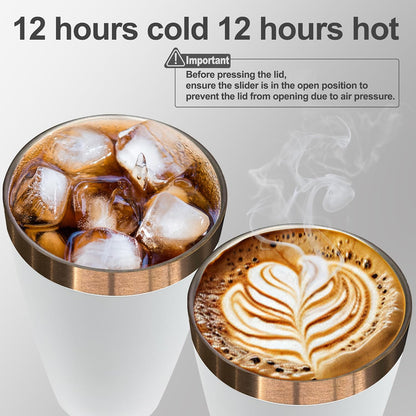 10 oz Insulated Coffee Tumbler Travel Coffee Mug（Black） | Double Wall Vacuum Insulated，Stainless Steel Tumbler，Powder Coated Cup，Laser Engrave，for Hot and Cold Drinks，Outdoor，1 Pack