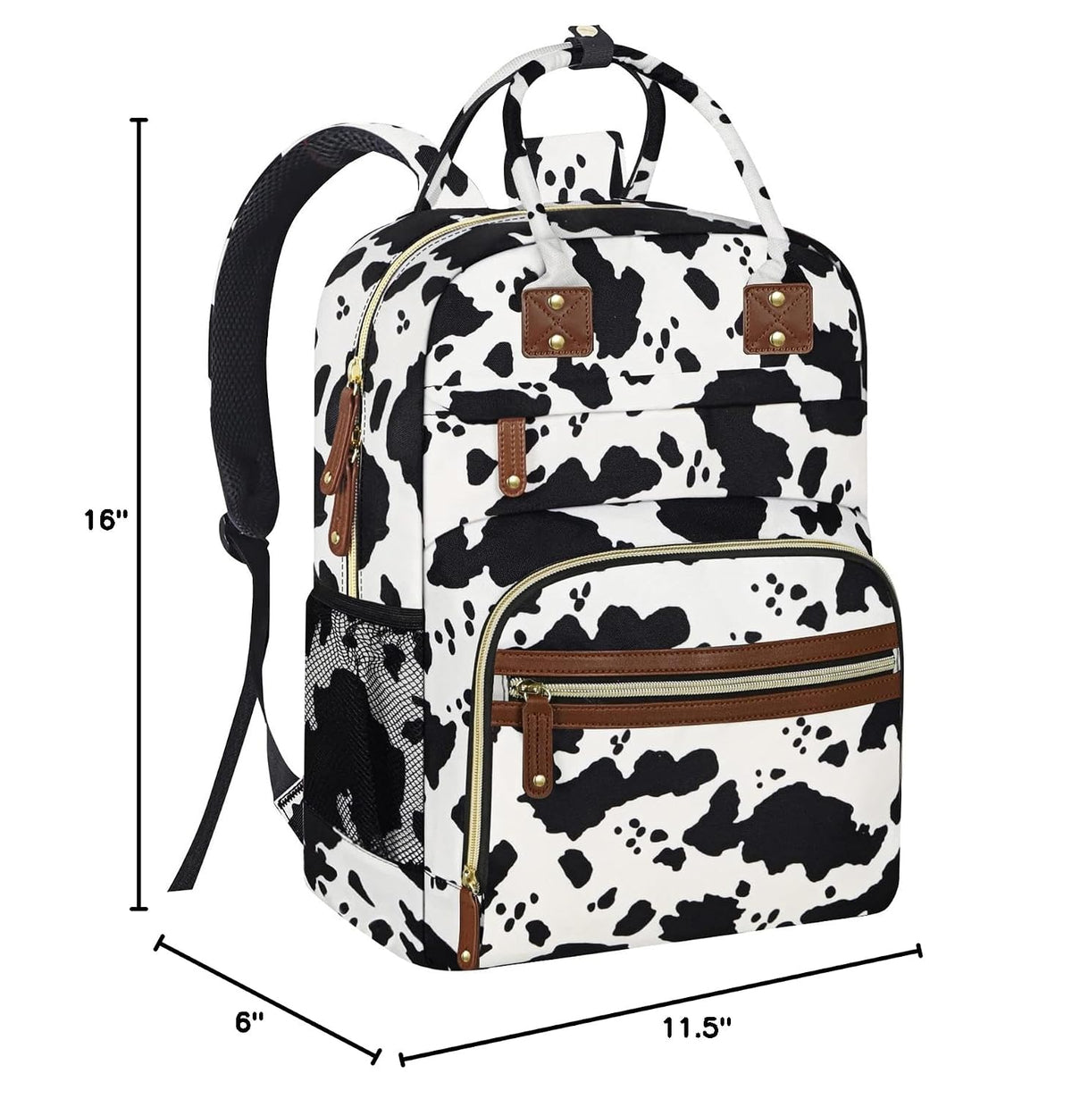 Diaper Bag Backpack for Women with Insulated Pockets Green
