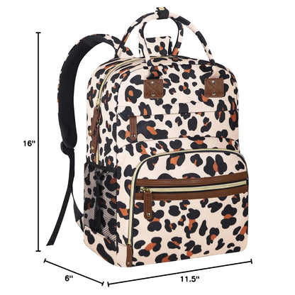 Diaper Bag Backpack for Women with Insulated Pockets Green