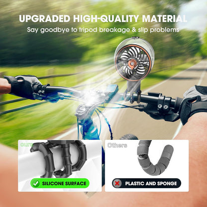 Stroller Fan with Mist, 100ml Misting Portable Fans for Stroller, Baby Fan with Detachable Tripod, Baby Essentials, Clip on Fans for Crib, Treadmill, Car Seat