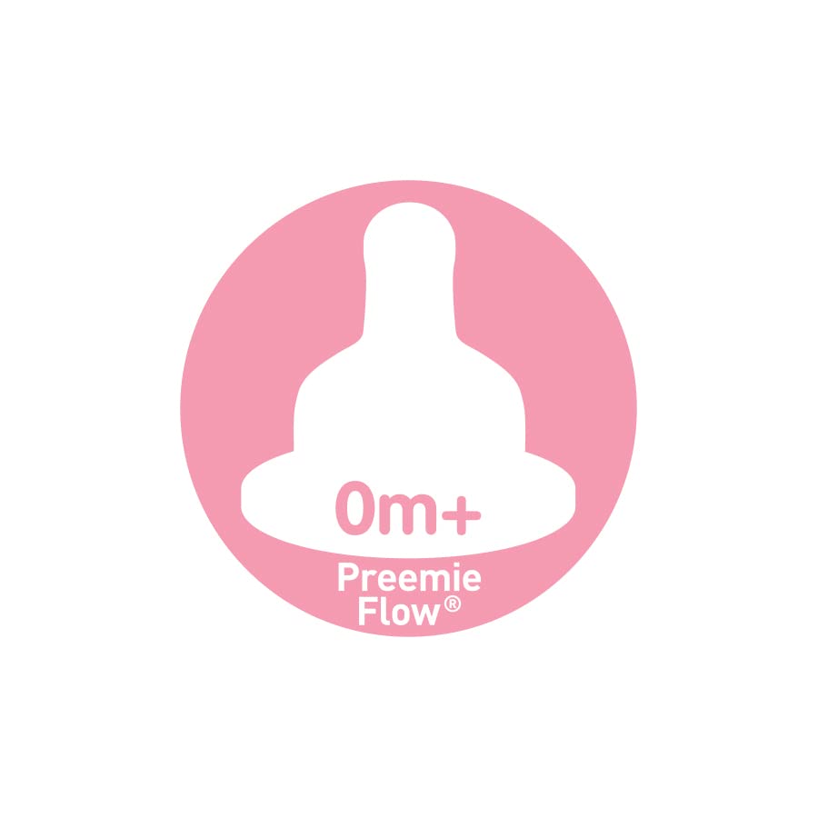 Dr. Brown's Accufeed 60 Bottle with Preemie Flow and Level T Nipples, 2 oz/60 mL, BPA-Free, 0m+, 3-Count
