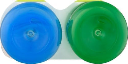 Philips AVENT My Easy Sippy Cup with Soft Spout and Spill-Proof Design, Blue/Green, 9oz, 2pk, SCF553/25