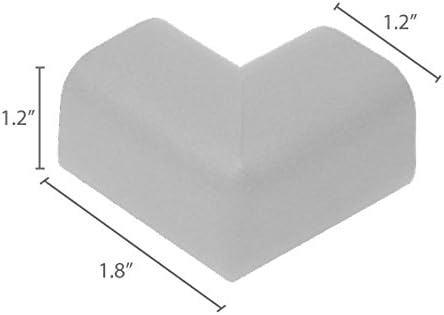 Kidkusion Corner Cushion, Off White, 16-Count