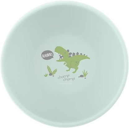Stephen Joseph, Silicone Baby Bowls, Suction Bowl, Stay Put Suction Bowl, First Stage Self Feeding, Dino