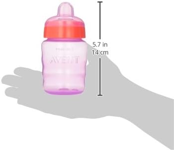 Philips AVENT My Easy Sippy Cup with Soft Spout and Spill-Proof Design, Blue/Green, 9oz, 2pk, SCF553/25