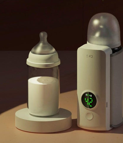 Portable Wireless Rechargeable Baby Bottle Warmer USB Charging and Heating Bag Portable Constant Temperature Milk Warmer Universal Bottle Insulation Sleeve