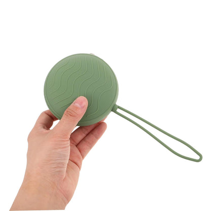 2pcs Silicone Pacifier Holder Case Portable Zipper Purse for Boy Girl Lightweight Storage for Pacifiers Items for Travel and Daily Use