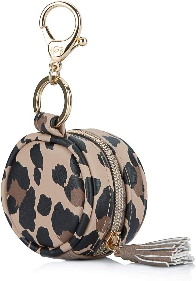 Pacifier Holder Case with Clip and Holds 2 Pacifiers (Black)