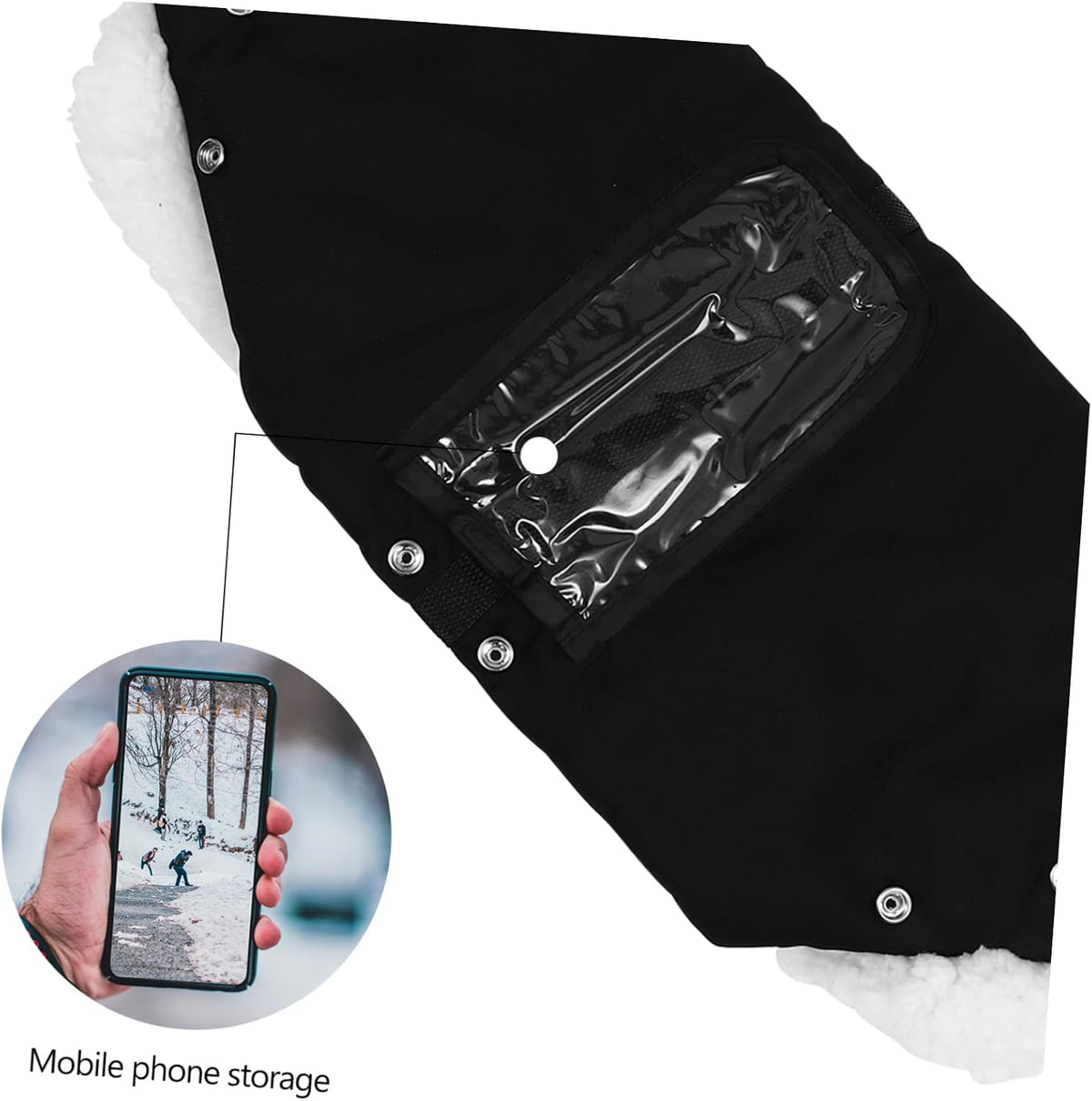 Winter Ster Gloves Chunky Oxford Outdoor Ster Accessories for Cold Weather Warm Hand for Parents