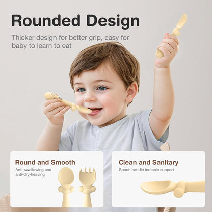 Silicone Baby Feeding Set, Baby Feeding Essentials