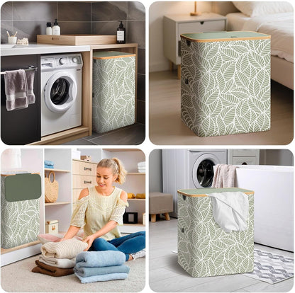 70L Laundry Hamper with Lid, Large Laundry Basket Bin