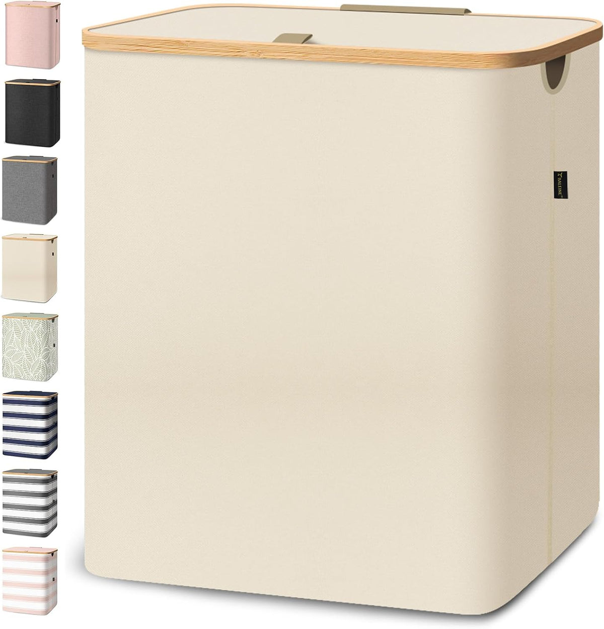 70L Laundry Hamper with Lid, Large Laundry Basket Bin
