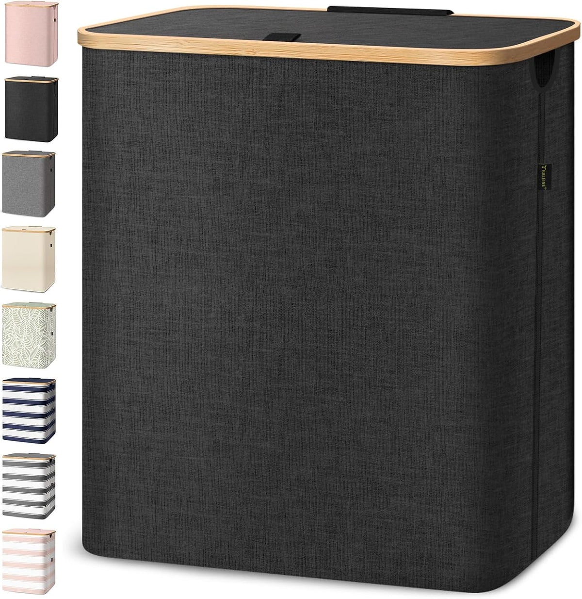 70L Laundry Hamper with Lid, Large Laundry Basket Bin