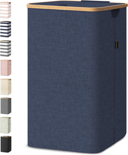 70L Laundry Hamper with Lid, Large Laundry Basket Bin