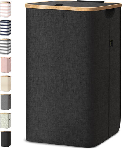 70L Laundry Hamper with Lid, Large Laundry Basket Bin