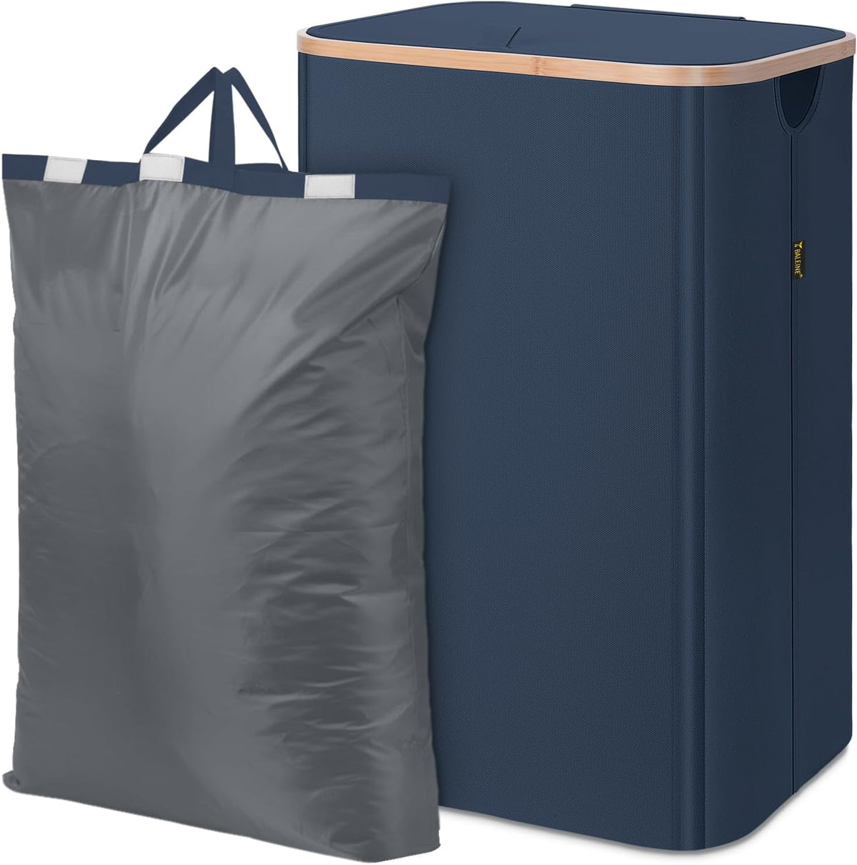 70L Laundry Hamper with Lid, Large Laundry Basket Bin