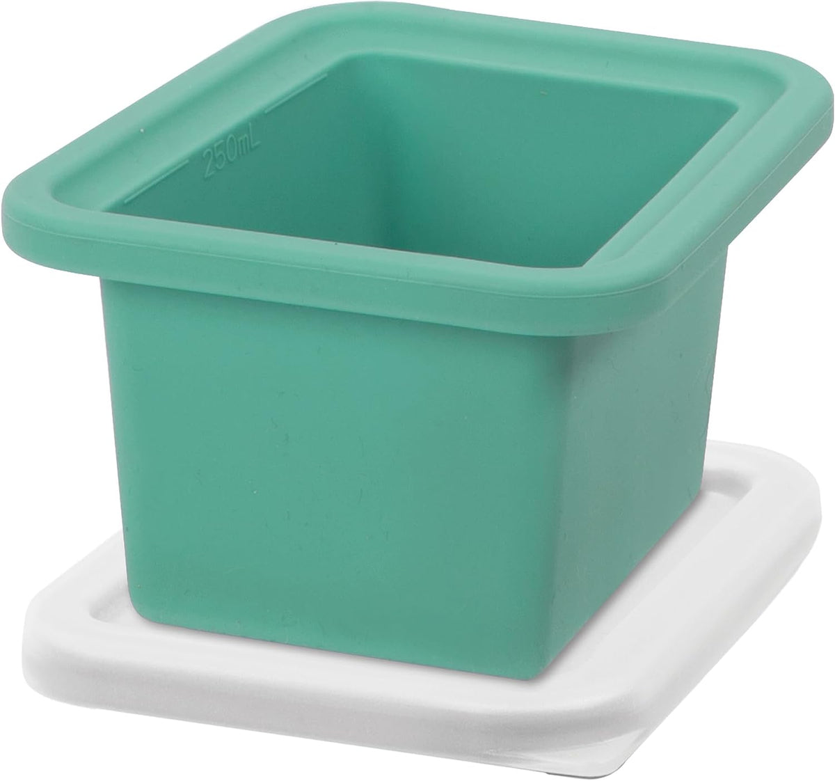 Prep & Portion Silicone Freezer Trays with Lid - Freezer Molds for Food, Ice Cube Tray, Food Prep Containers, Freezer Storage Containers, for Soup, Smoothie Cubes, Sauce, Broth, Leftovers - 1 Cup