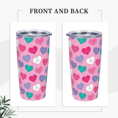 Blue White Porcelain Pattern Tumbler,Ceramics Flower 20oz Stainless Steel Insulated Travel Tumblers,Travel Coffee Mug with Lid and Straw Water Bottle Drink Cups Gifts for Women Men Lovers
