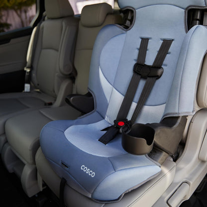 Finale DX 2-in-1 Booster Car Seat, Forward Facing Toddler Car Seat (40-65 lbs) and Belt Positioning High Back Booster (40-100 lbs), Dusk